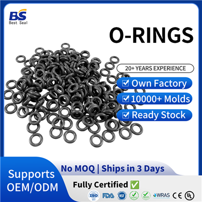 Ploščati gumijasti O obroči